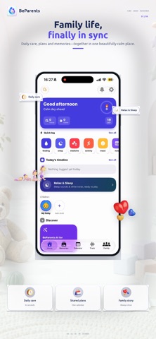 BeParents official App Store screenshot