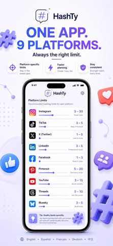 HashTy official App Store screenshot