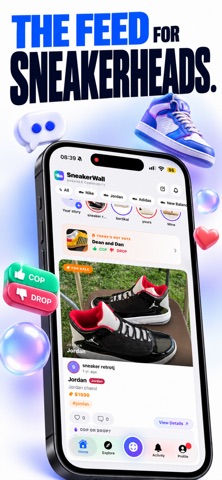 SneakerWall official App Store screenshot